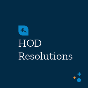 HOD Resolutions